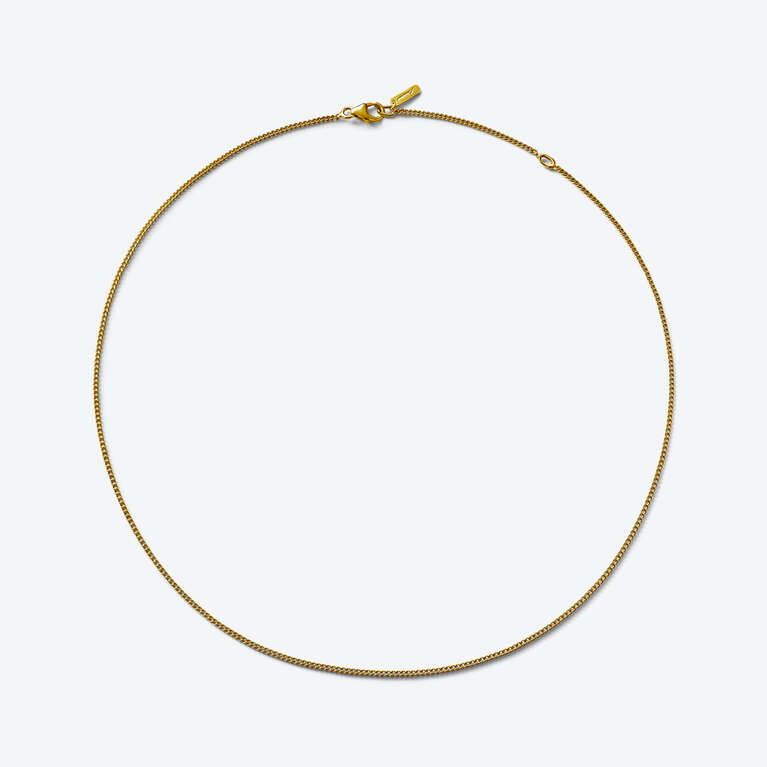 Gourmette Chain Gold