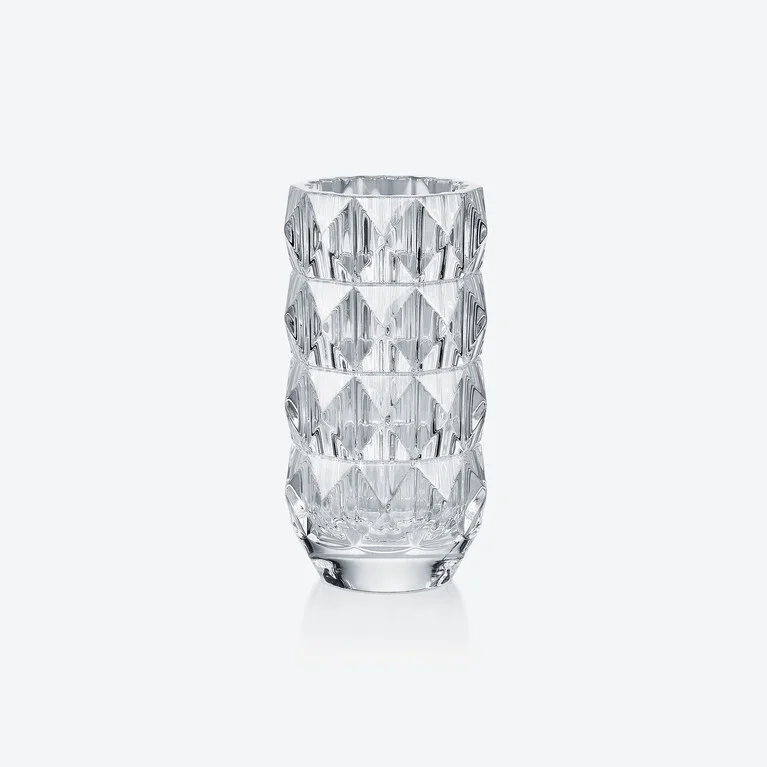 مزهرية لوكسور مستديرة Baccarat من كريستال شفاف عرض 1