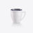 Mug Arcadia Talleyrand Bleu Baccarat en Porcelaine Bleu
