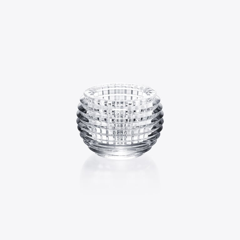 アイ キャンドルホルダー Baccarat、クリアのクリスタル製