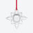 No&euml;l Annual Ornament Octogone 2026 Baccarat in Clear Crystal