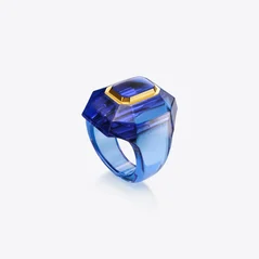 Select Harcourt Ring Baccarat in Crystal Blue