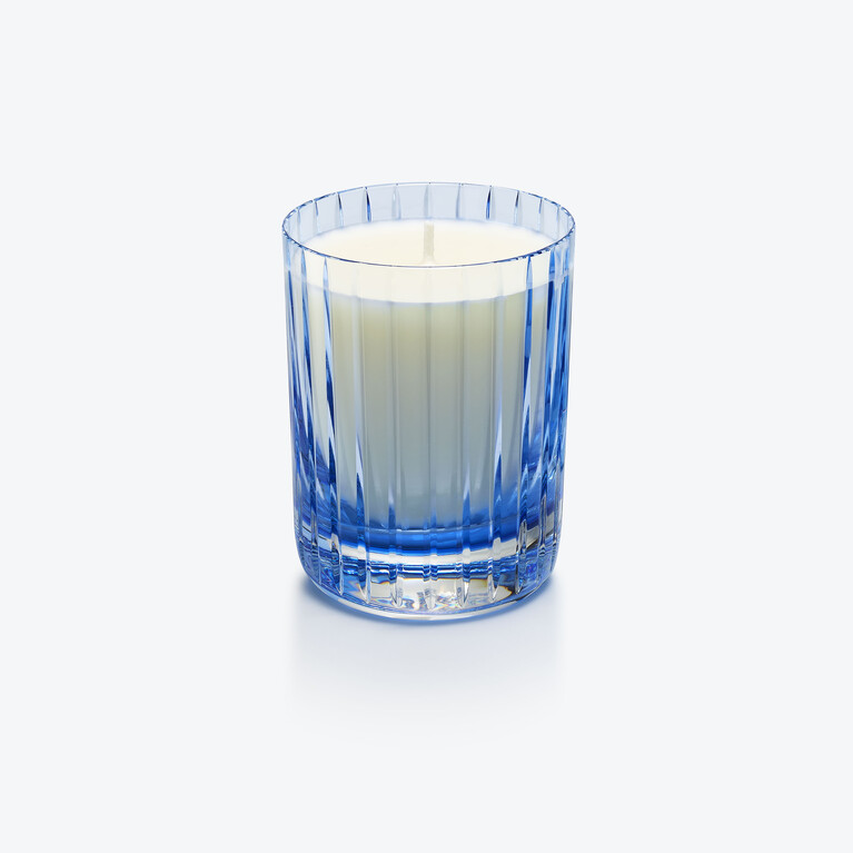 4 Elements Scented Candle Ivresse Des Cimes Baccarat in Wax Blue