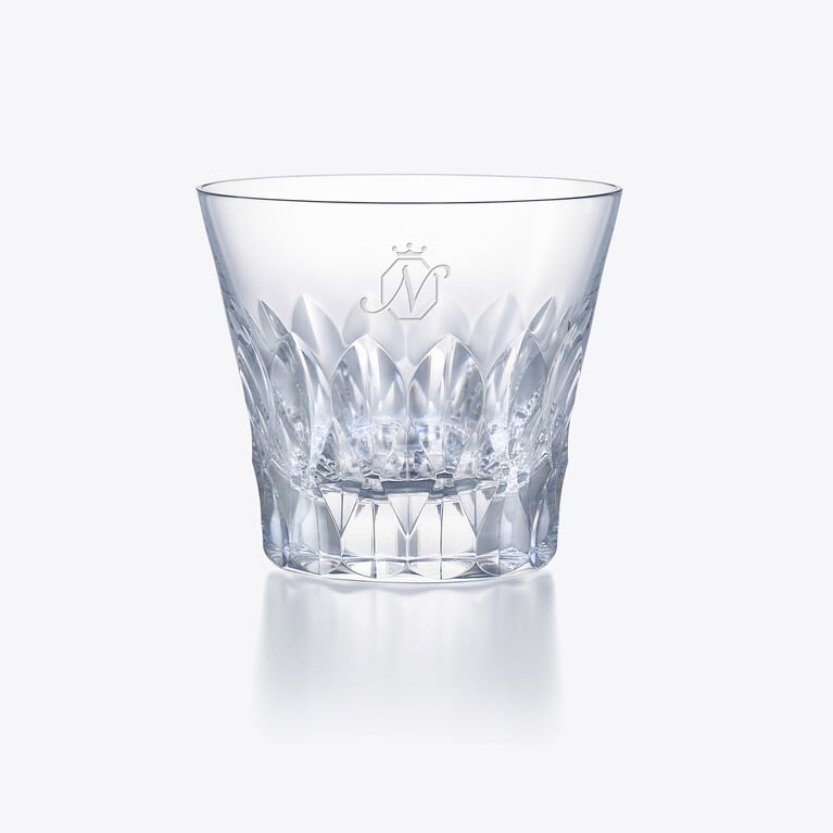 Dahlia Tumbler 2026 (With N Initial) Baccarat in Crystal Clear