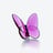 Lucky Butterfly Baccarat in Pink Crystal