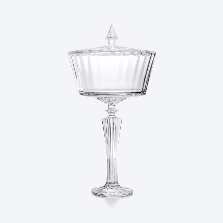 Mille Nuits Tall Candy Box Baccarat in Crystal Clear View 1