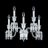 Z&eacute;nith Wall Unit (5L) Baccarat in Crystal Clear