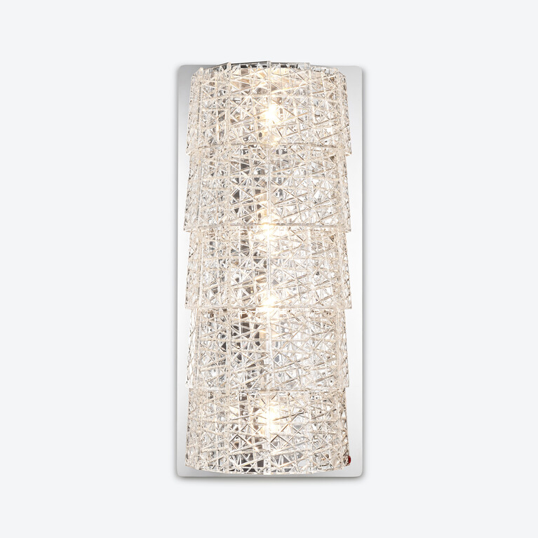 Aplique De Pared Frozen Tuile De Cristal (4L) Baccarat en Cristal Clear