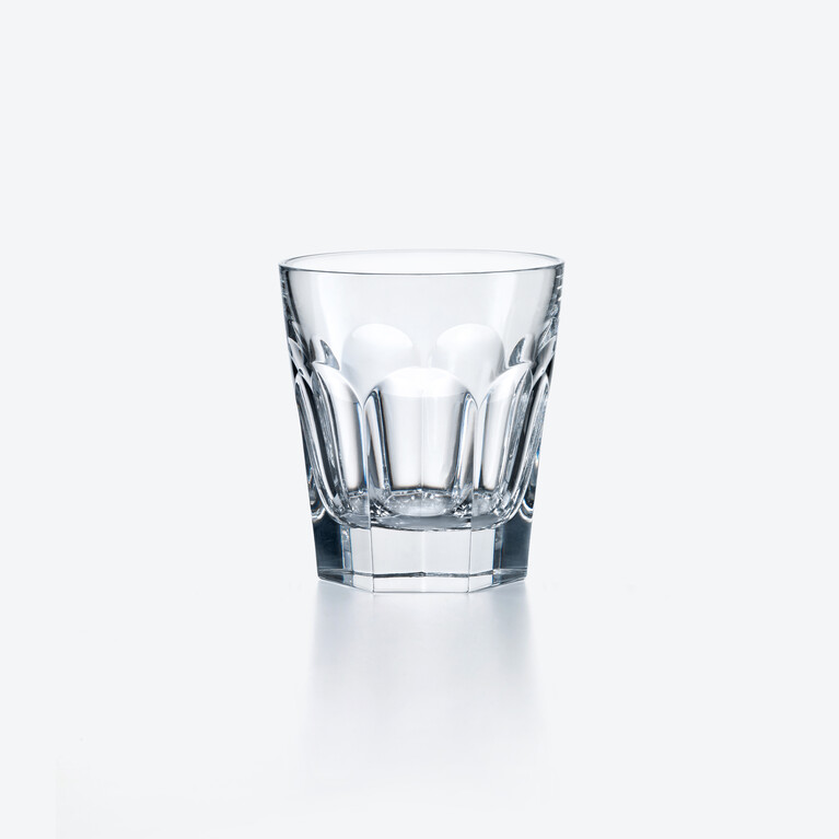 アルクール タンブラー Baccarat、クリアのクリスタル製のスピリットグラス