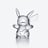 Pok&eacute;mon Pikachu Figurine Baccarat in Crystal Clear