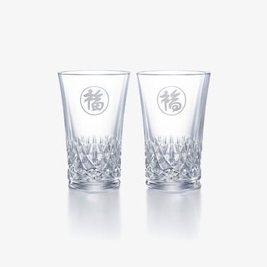 グラスジャパン福 アリア 2客セット  Baccarat