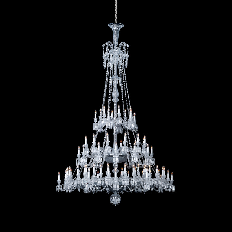 Z&eacute;nith Chandelier Short (84L) Baccarat in Crystal Clear