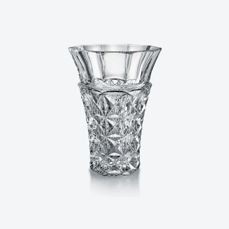C&eacute;lim&egrave;ne Vase M Baccarat in Crystal Clear View 1