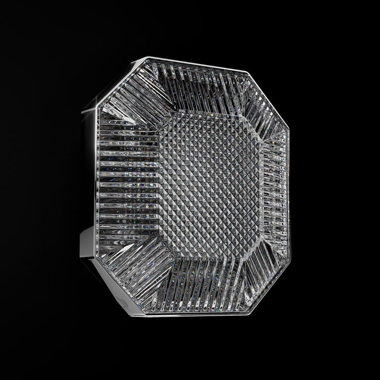 Octogone Wall Unit (1L) Baccarat in Crystal Clear