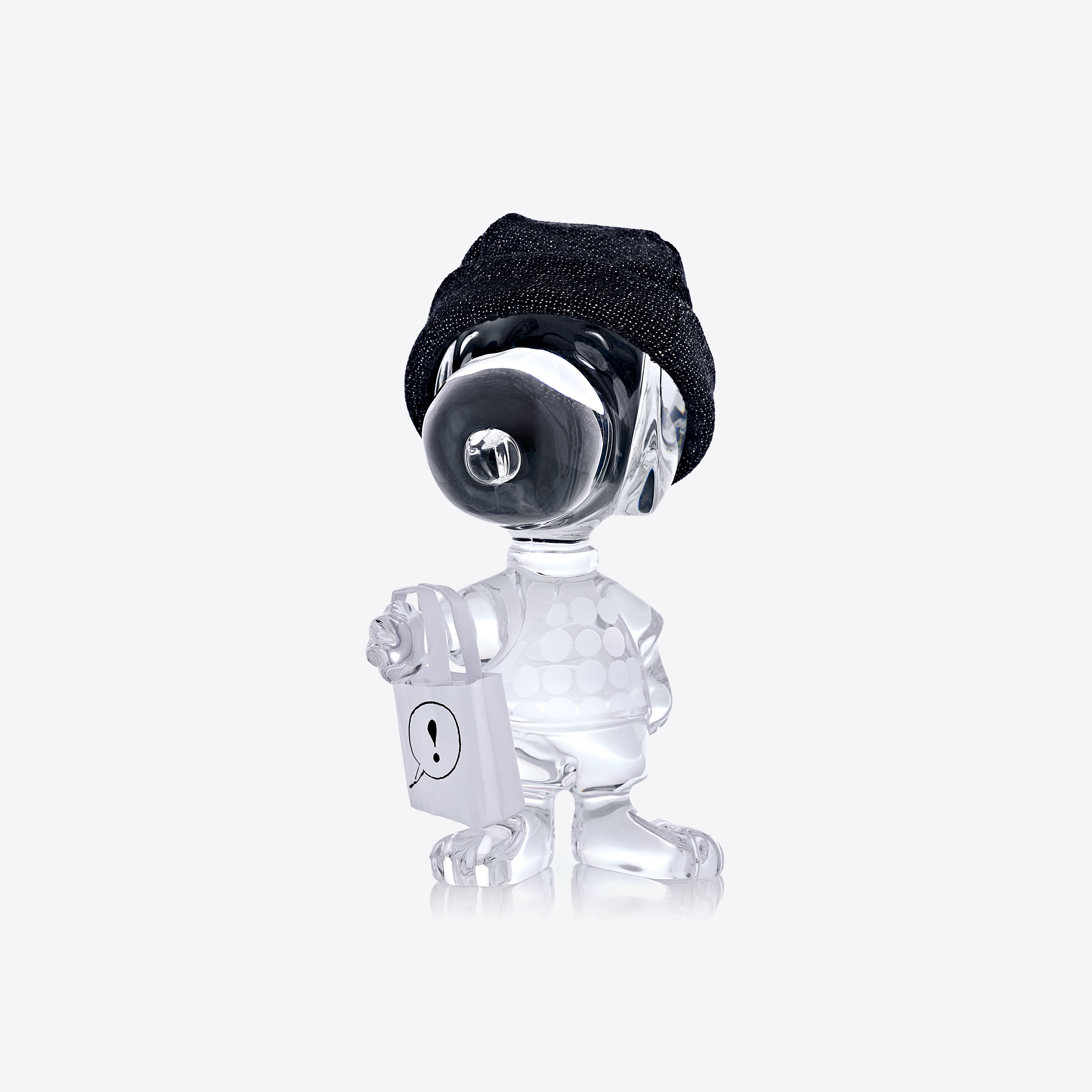 【希少品】Baccarat　SNOOPY彫刻 Baccarat x Snoopy collaboration figurine crystal glass