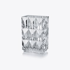 Select Louxor Rectangular Vase Baccarat in Crystal Clear