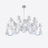 Ellipse Chandelier (16L) Baccarat in Crystal Clear