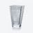 Eye Rectangular Vase L Clear