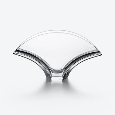 Jarr&oacute;n Ginkgo Baccarat en Cristal Clear