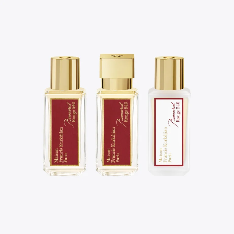 Baccarat Rouge 540 Fragrance Ritual Set Baccarat in Glass Clear View 2