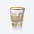 Gobelet Harcourt Empire Baccarat, Verre &agrave; spiritueux en Cristal Or