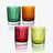 Harmonie Tumblers Colors of Joy Intense Set Baccarat, Water glass in Crystal Multicolor