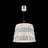 Tuile de Cristal Chandelier Frozen Silver M Baccarat in Crystal Silver