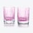 Harmonie 平底對杯 Colors of Joy 系列 蜜桃粉 粉紅色 Baccarat