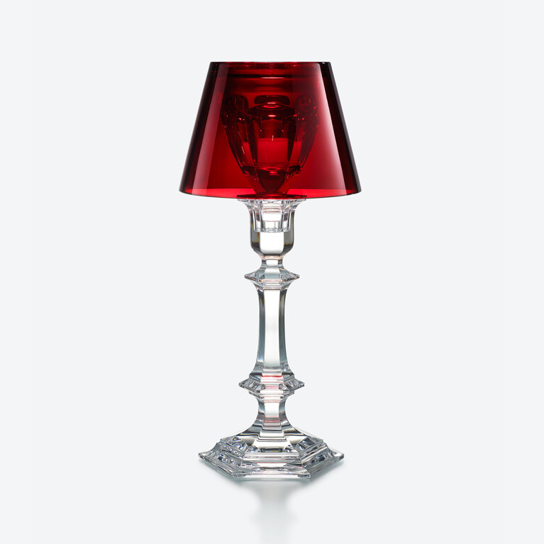 شمعدان آركور أوار فاير Baccarat من كريستال أحمر عرض 2