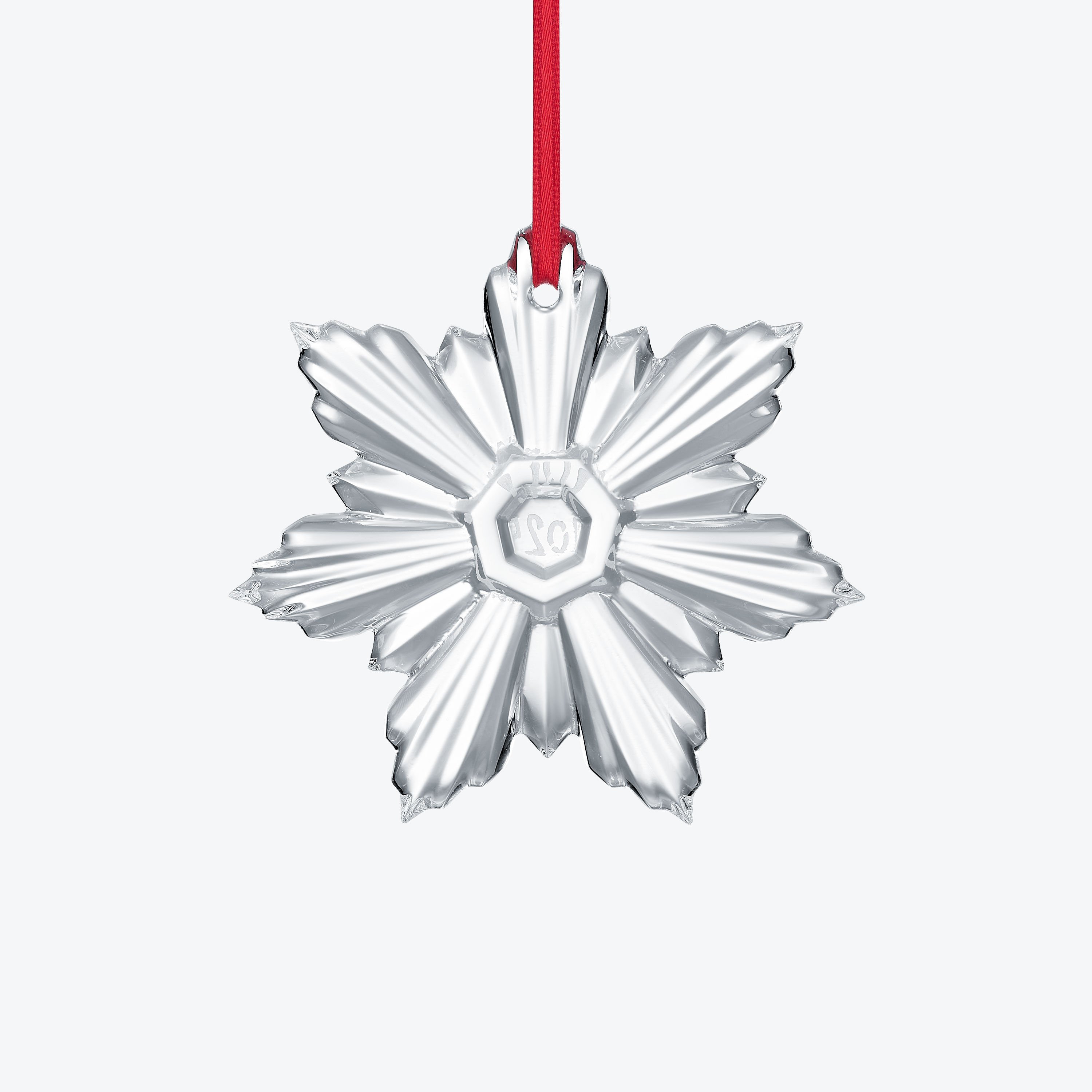 Baccarat Noël 2011 クリスマスオーナメント バカラ Baccarat 置物 遅れてごめんね クリスマスオーナメント