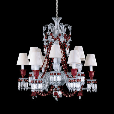 Zénith Red Chandelier,