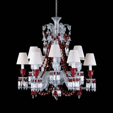 Zénith Red Chandelier