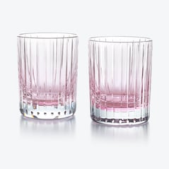 Select Harmonie Tumblers Colors of Joy Pastel Baccarat in Crystal Pink