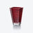Eye Rectangular Vase S Red
