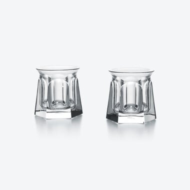 탈레랑 "유니크" 보티브(TALLEYRAND "UNIQUE" VOTIVES) Baccarat, 클리어 크리스탈로 만든