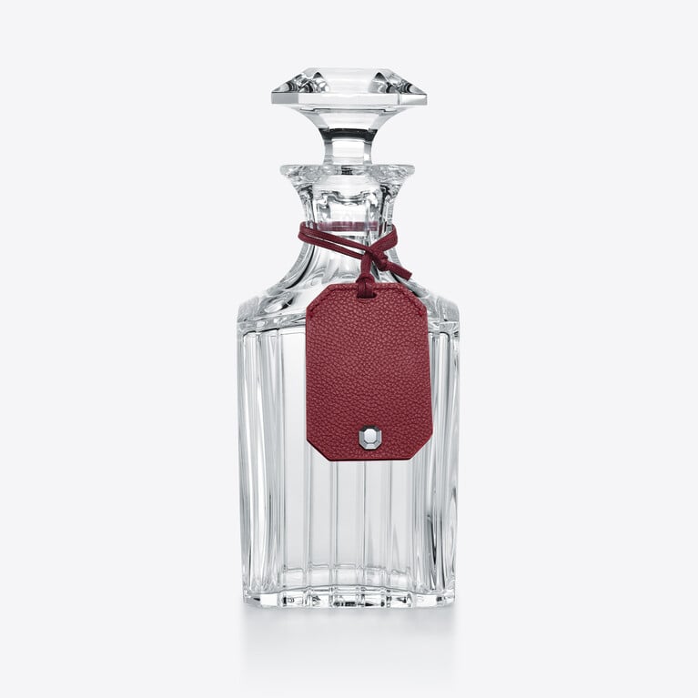 Etiqueta Octogone Baccarat en Cuero Red Ver 3