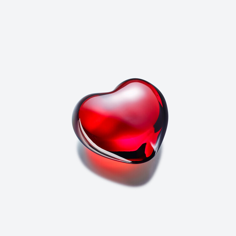 Cuore Amor Baccarat in Cristallo Red Vedere 1