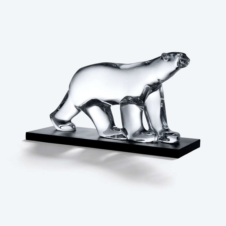Pompon Polar Bear Sculpture 