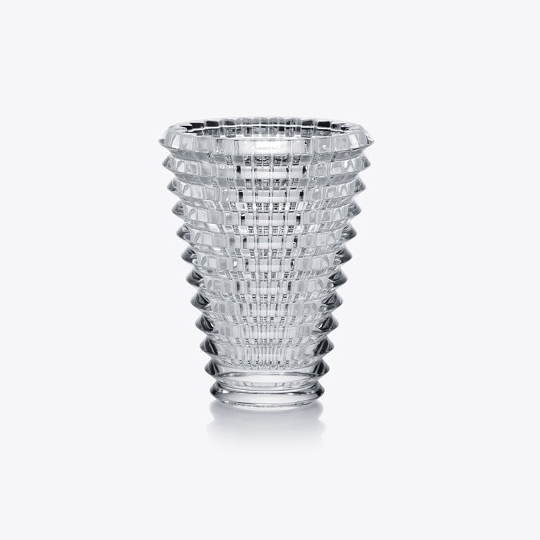Vase Eye Oval S Baccarat en Cristal Clair