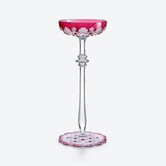 Select Tsar Coupe Baccarat, Champagne coupe in Crystal Pink