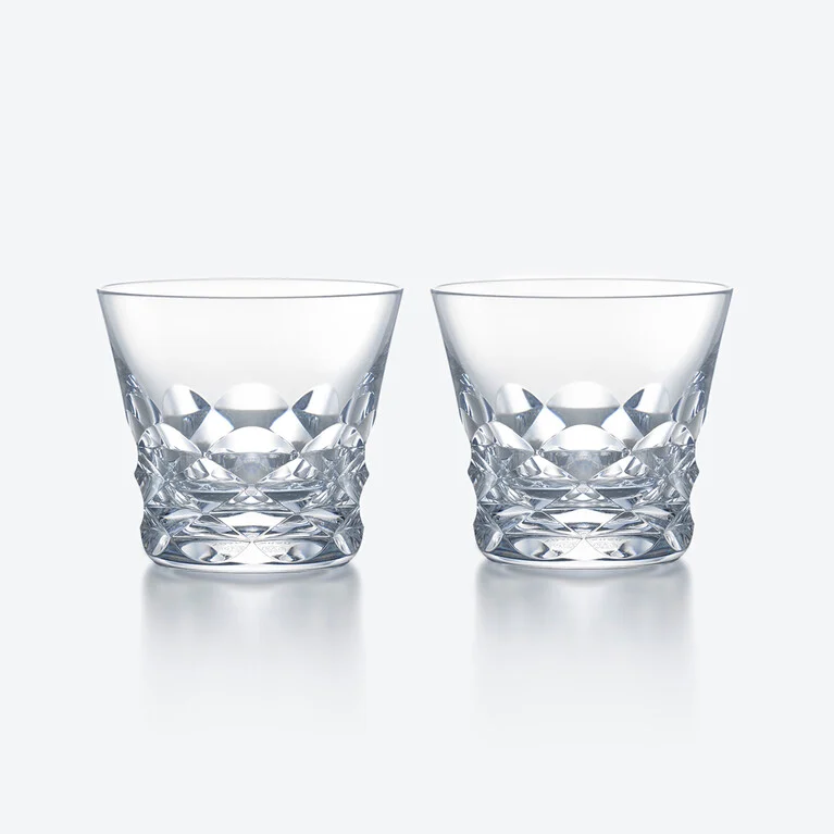 에브리데이 스윙 텀블러(Everyday Swing Tumblers) Baccarat, 클리어 크리스탈로 만든 스리핏 글라스 보기 1