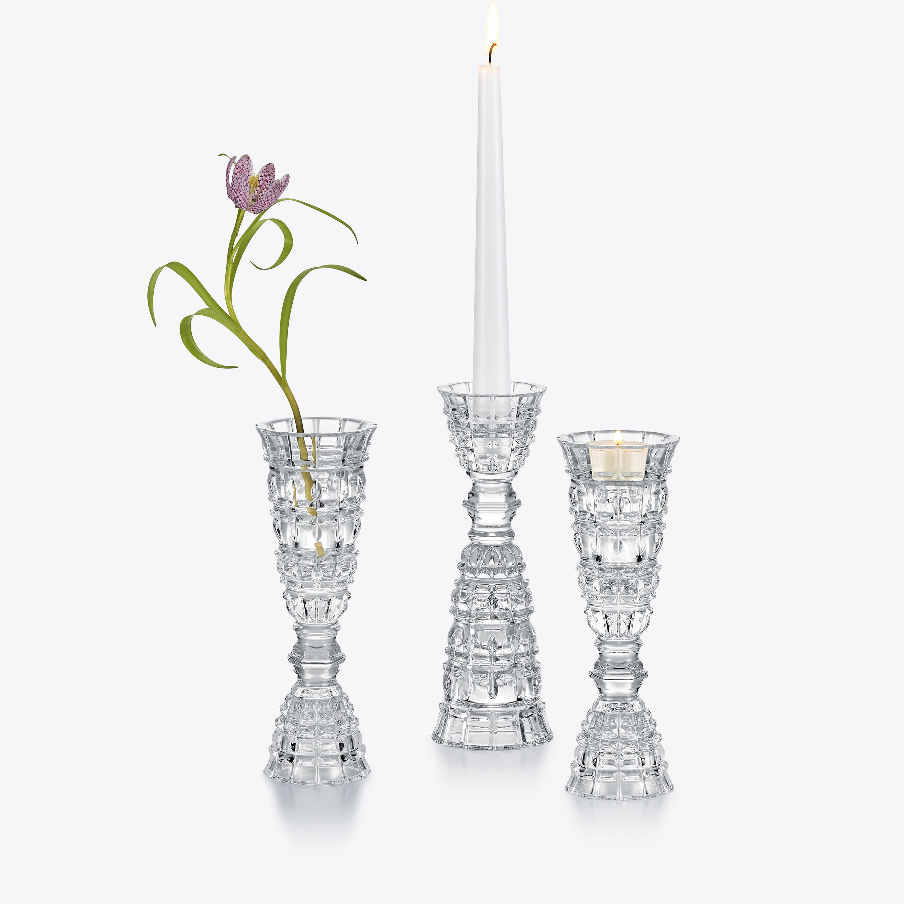 New Antique Mirage Dual Candlestick | Baccarat Finland