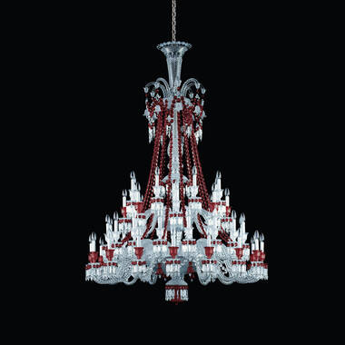 Zénith Red Chandelier