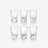 Baijiu Celebration Set Baccarat, Spirit glass in Crystal Clear