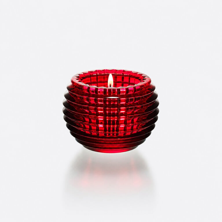 Eye Votive Baccarat in Crystal Red View 1