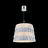 Tuile de Cristal Chandelier Frozen Silver M Baccarat in Crystal Silver