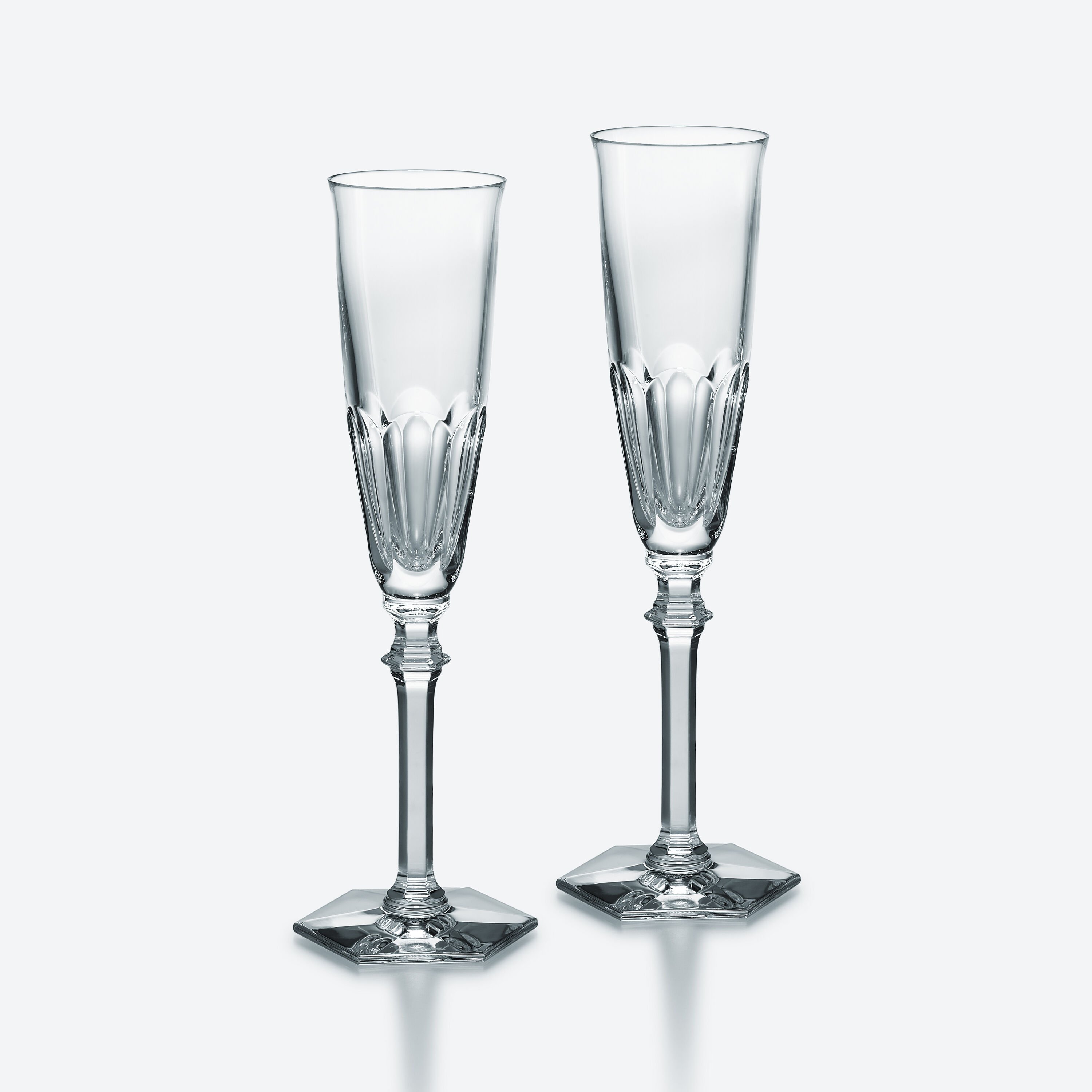 バカラ　シャンパンクープ　ローハン　2客 オールドバカラ Baccarat ローハン Rohan シャンパングラス