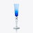 Mille Nuits Flutissimo Flutes Baccarat in Crystal Clear