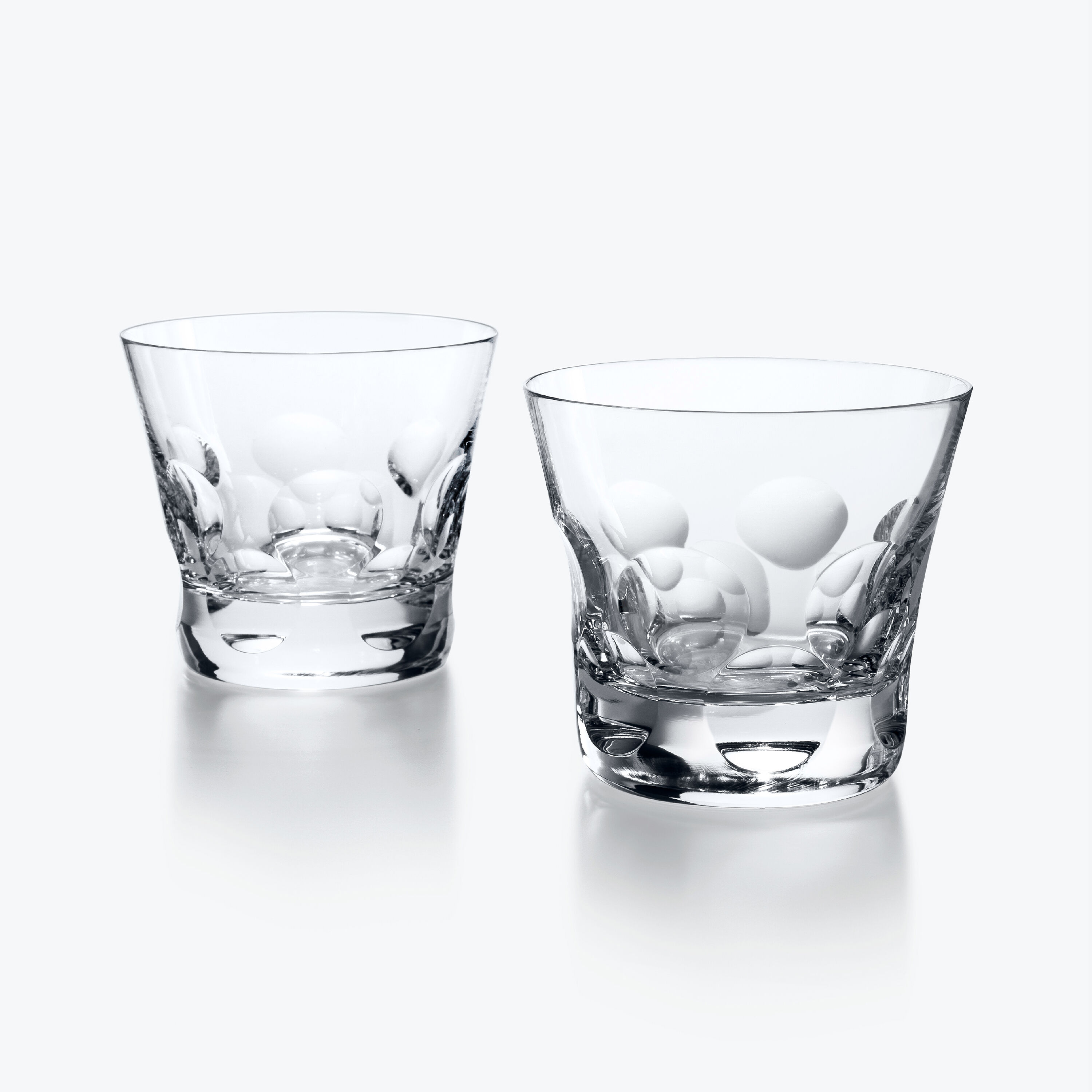 Baccarat ベルーガ 2個セット ロックグラス タンブラー バカラ 