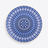 Arcadia Blue Show Plate Baccarat in Porcelain Blue
